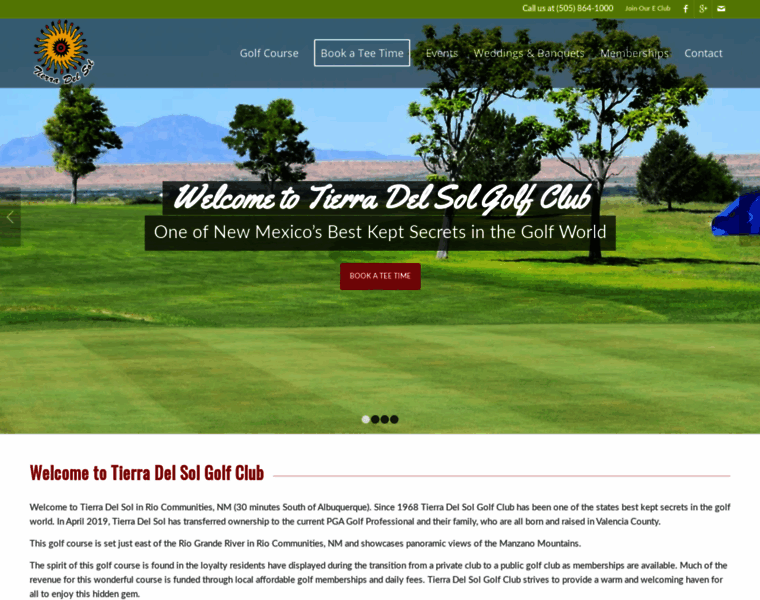 Golftierradelsol.com thumbnail