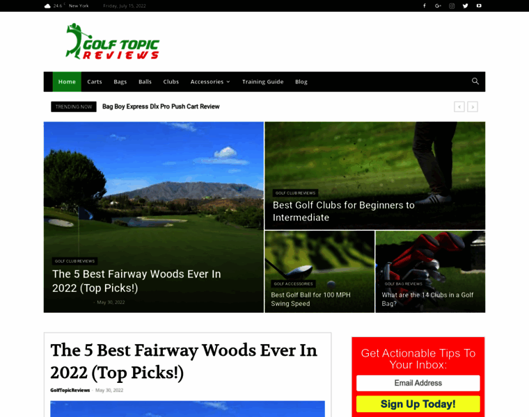 Golftopicreviews.com thumbnail