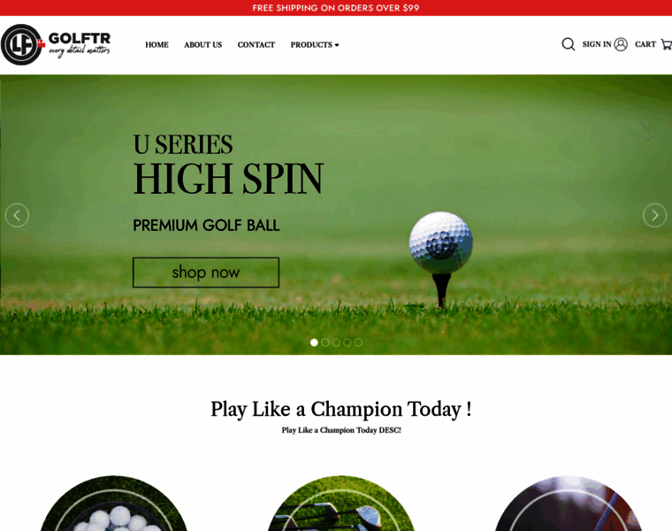 Golftr.com thumbnail