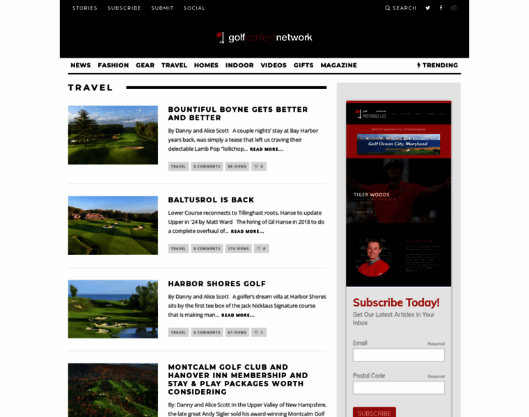 Golftravelweekly.com thumbnail