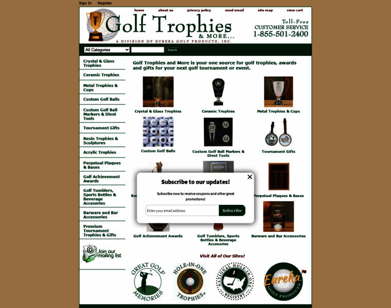 Golftrophiesandmore.com thumbnail