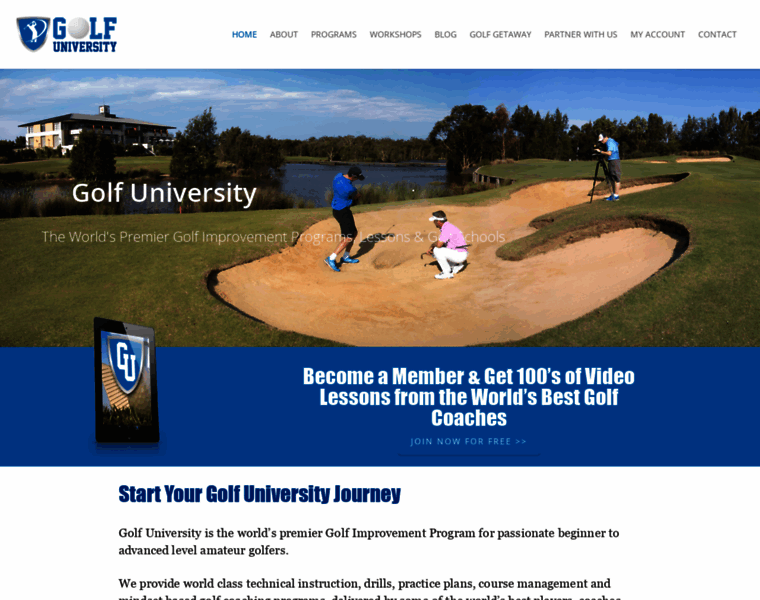 Golfuniversity.tv thumbnail