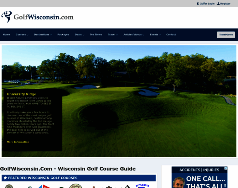 Golfwisconsin.com thumbnail