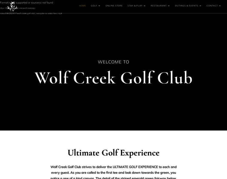 Golfwolfcreek.com thumbnail
