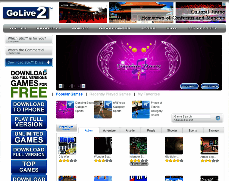 Golive2.com thumbnail