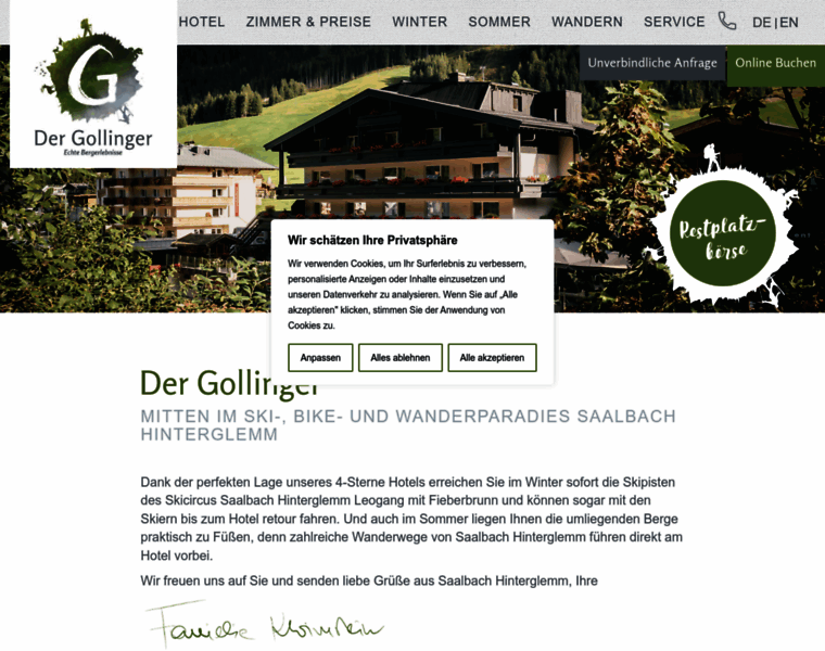 Gollingerhof.at thumbnail