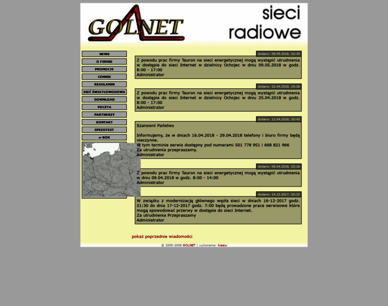 Golnet.info thumbnail