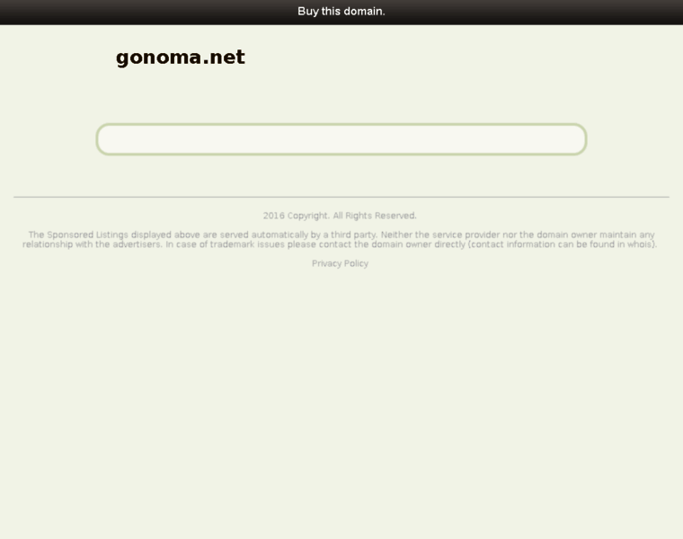 Gonoma.net thumbnail