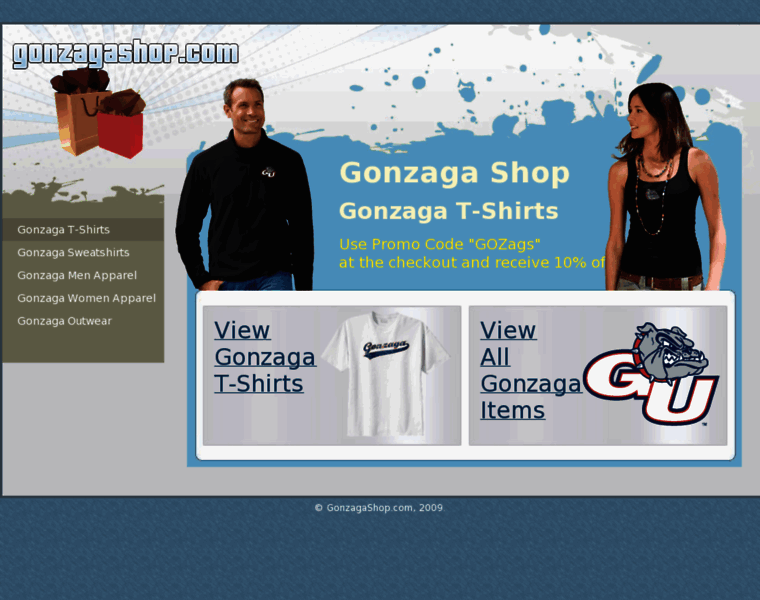 Gonzagashop.com thumbnail