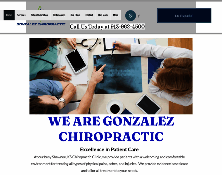 Gonzalezchiropractic.org thumbnail