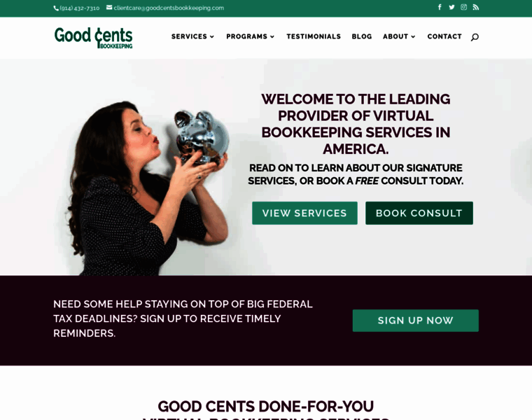 Goodcentsbookkeeping.com thumbnail