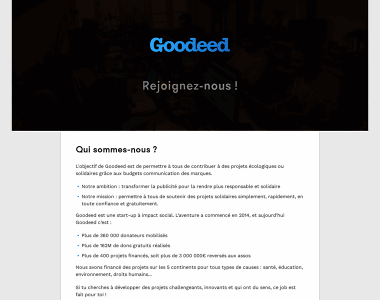Goodeed.welcomekit.co thumbnail