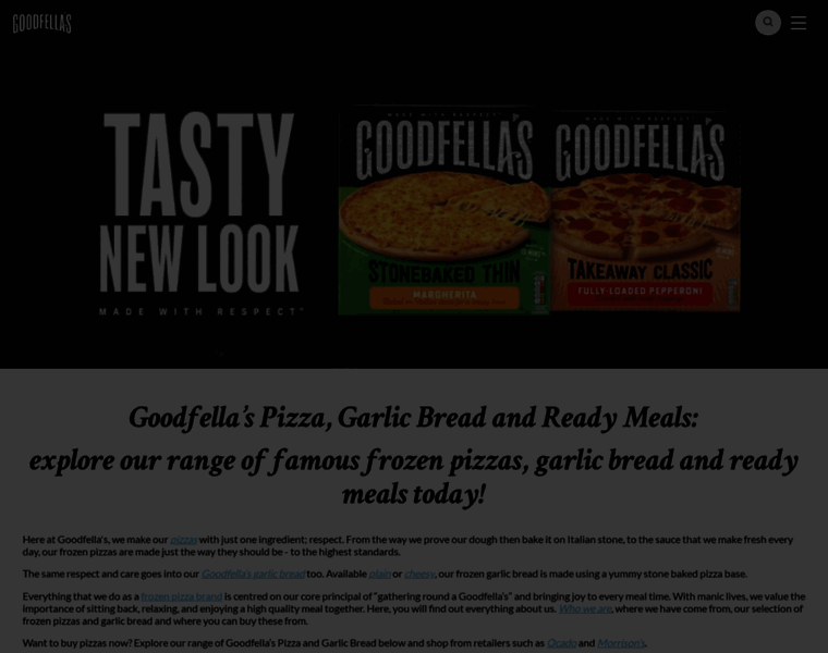 Goodfellaspizzas.com thumbnail
