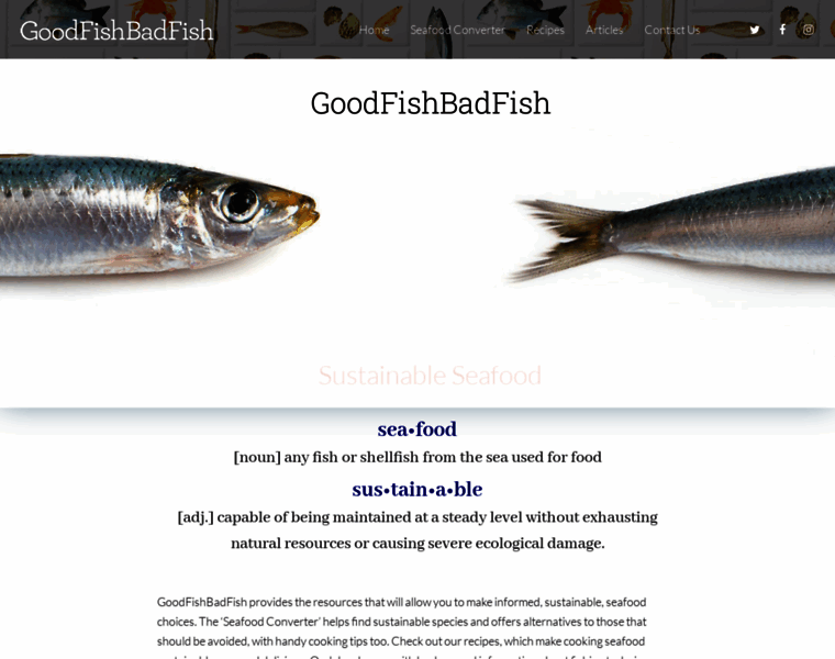 Goodfishbadfish.com.au thumbnail