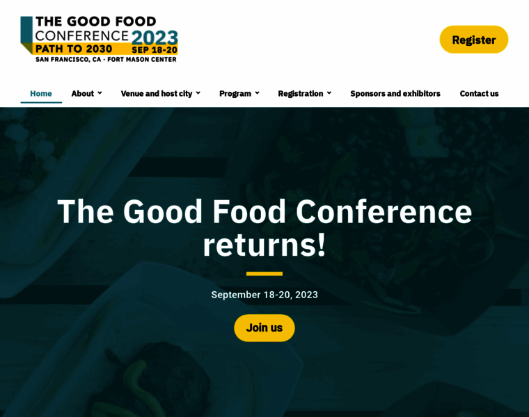 Goodfoodconference.com thumbnail