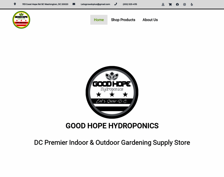 Goodhopehydroponics.com thumbnail