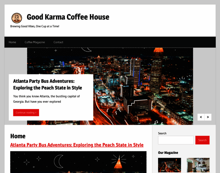 Goodkarmacoffeehouse.com thumbnail