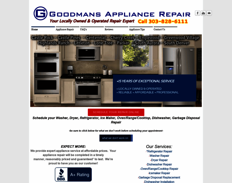 Goodmansappliance.com thumbnail