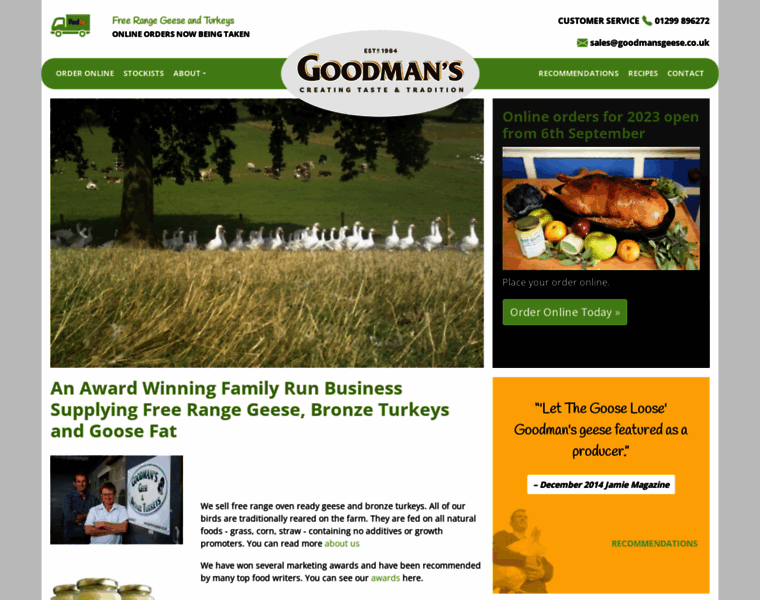 Goodmansgeese.co.uk thumbnail