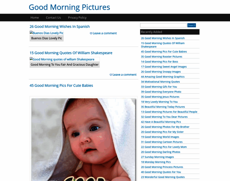 Goodmorningpictures.org thumbnail