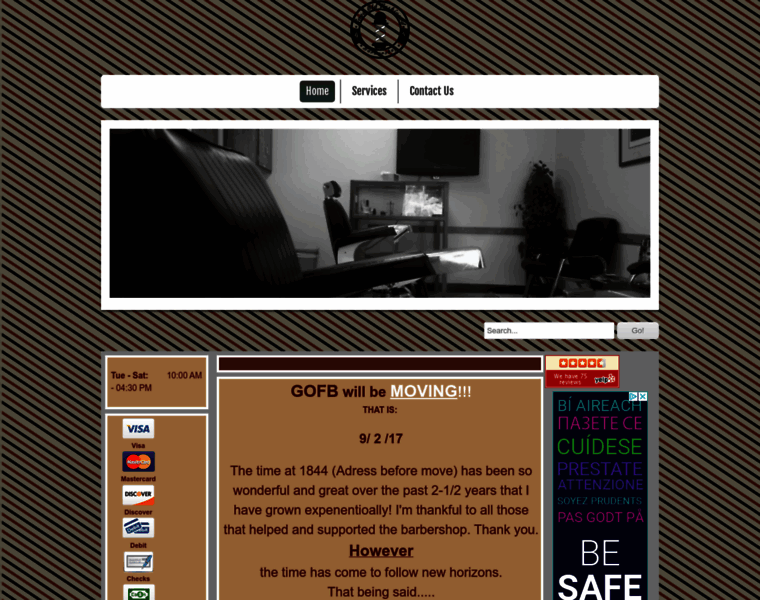 Goodoldbarber.com thumbnail