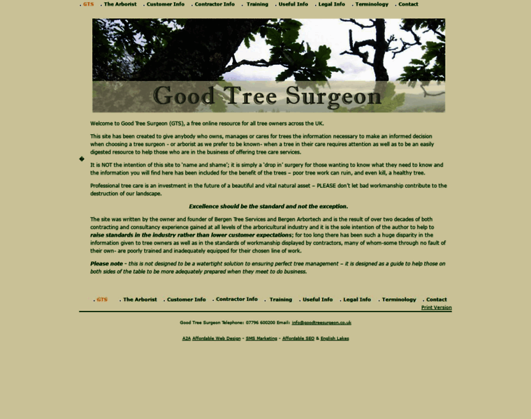 Goodtreesurgeon.co.uk thumbnail