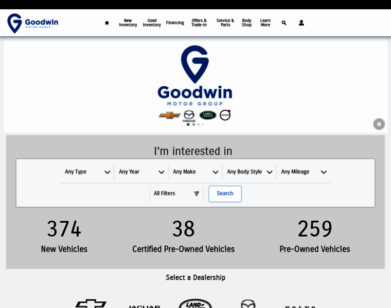 Goodwinmotorgroup.com thumbnail