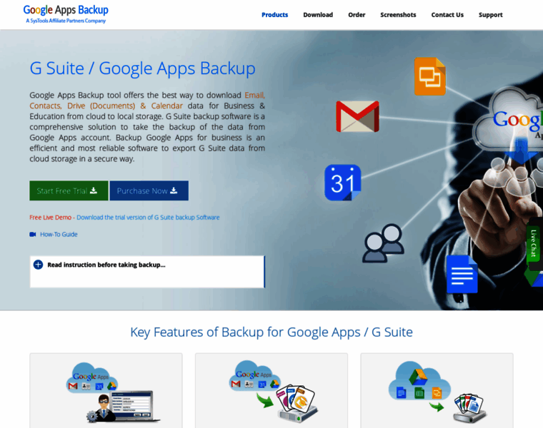 Googleapps--backup.com thumbnail
