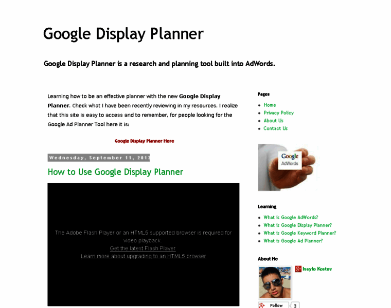 Googledisplayplanner.com thumbnail