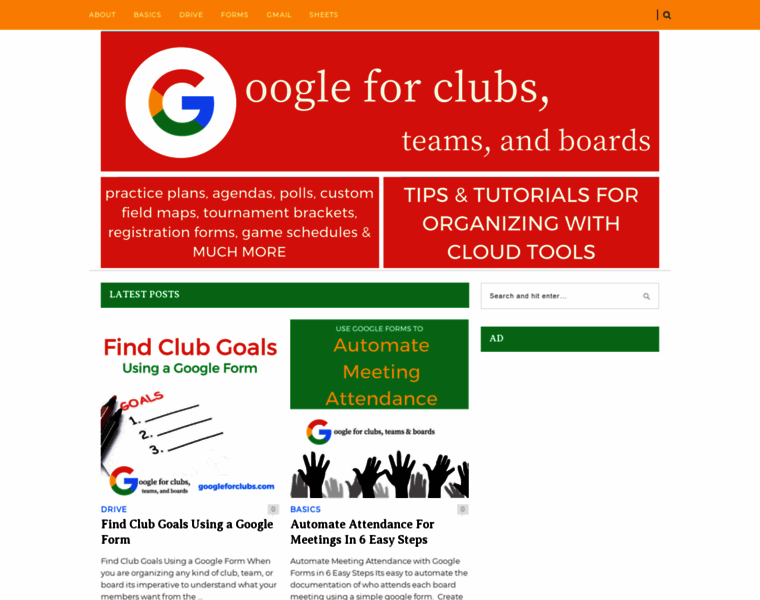 Googleforclubs.com thumbnail