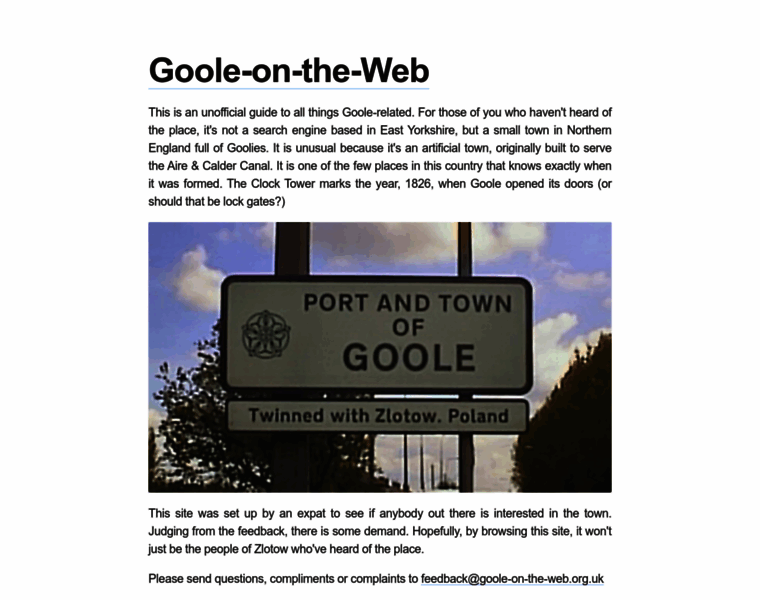 Goole-on-the-web.org.uk thumbnail
