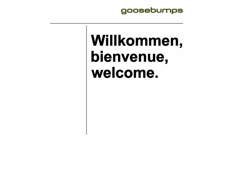 Goosebumps.ch thumbnail