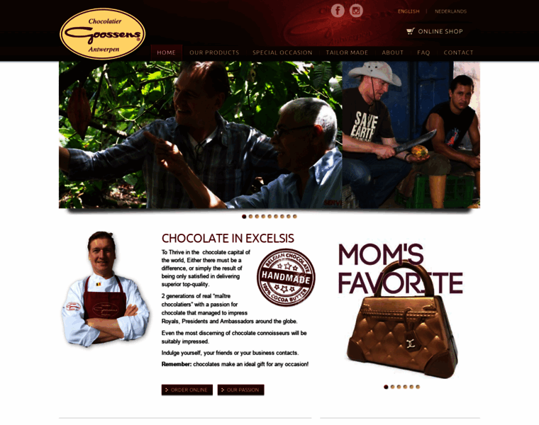 Goossens-chocolatier.com thumbnail