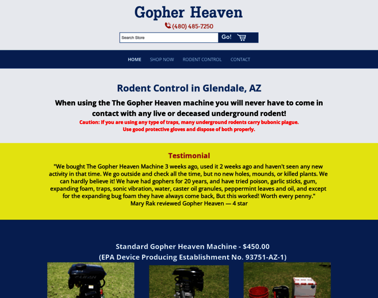 Gopherheaven.com thumbnail