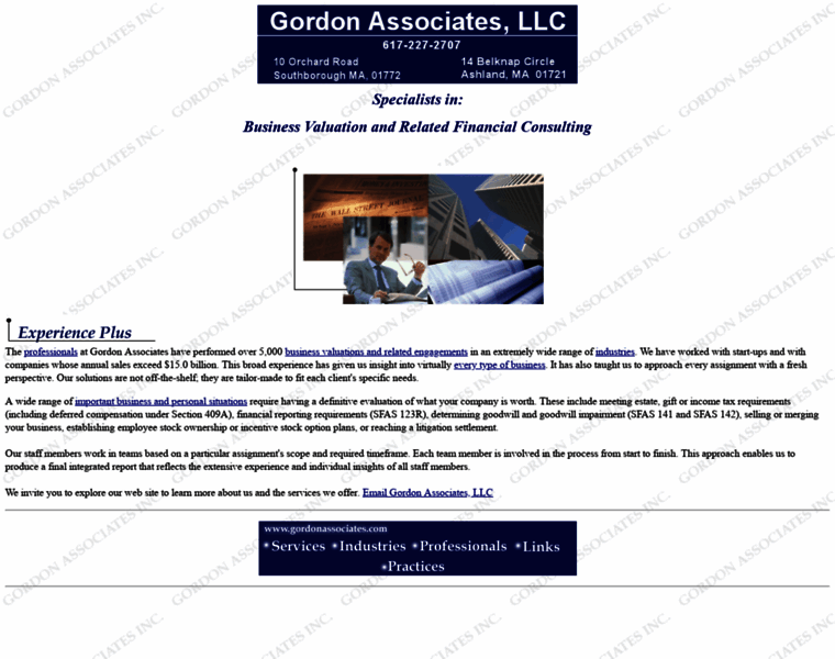 Gordonassociates.com thumbnail