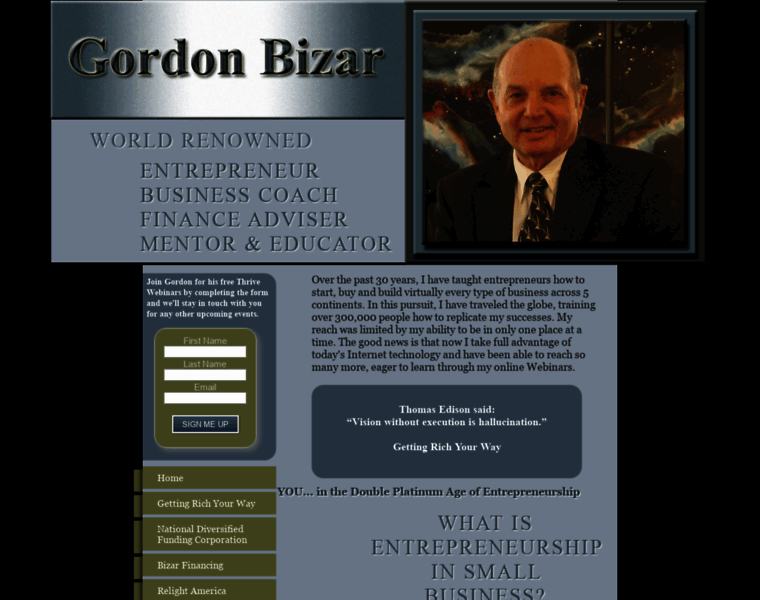 Gordonbizar.com thumbnail