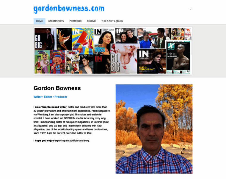 Gordonbowness.com thumbnail