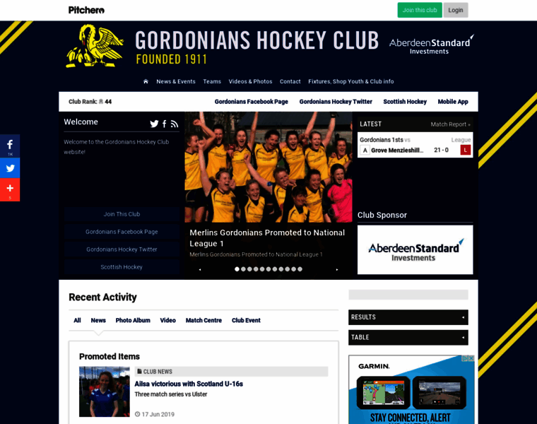 Gordonianshockey.com thumbnail