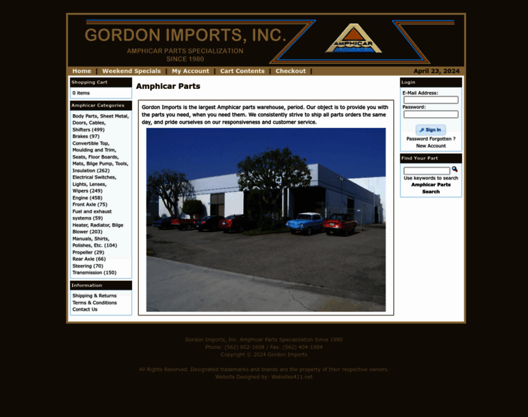 Gordonimports.com thumbnail