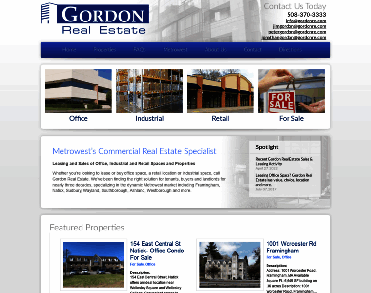 Gordonre.com thumbnail