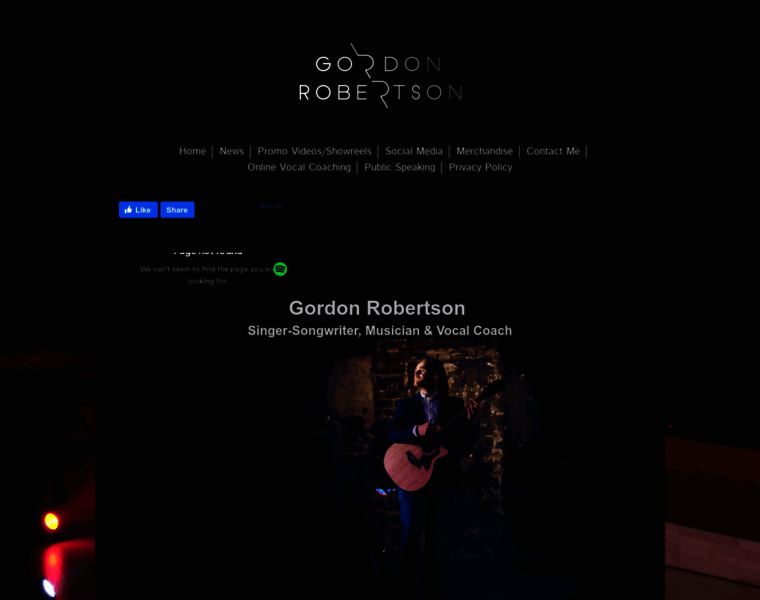 Gordonrobertsonmusic.com thumbnail