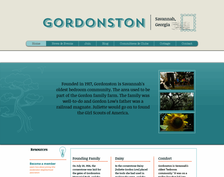 Gordonston.com thumbnail