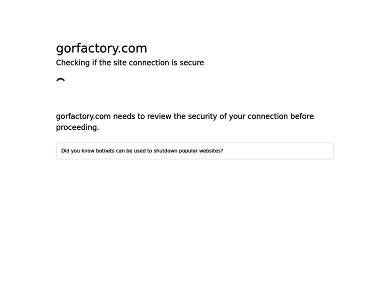 Gorfactory.es thumbnail
