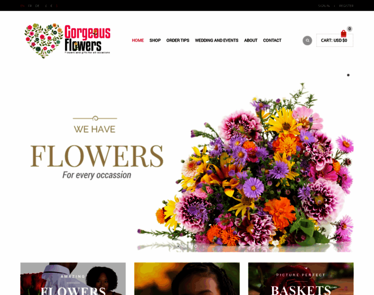 Gorgeousflowersjamaica.com thumbnail