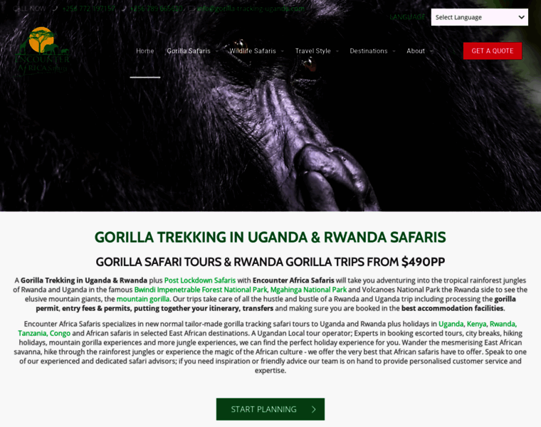 Gorilla-tracking-uganda.com thumbnail