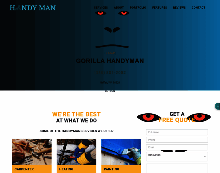 Gorillahandyman.com thumbnail