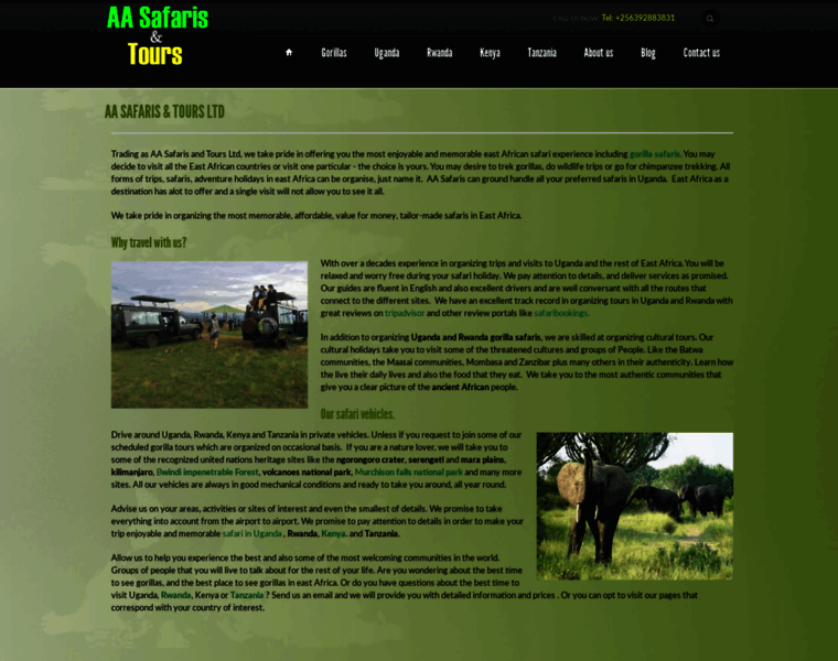 Gorillas-safaris.com thumbnail