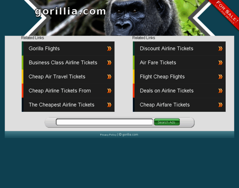 Gorillia.com thumbnail