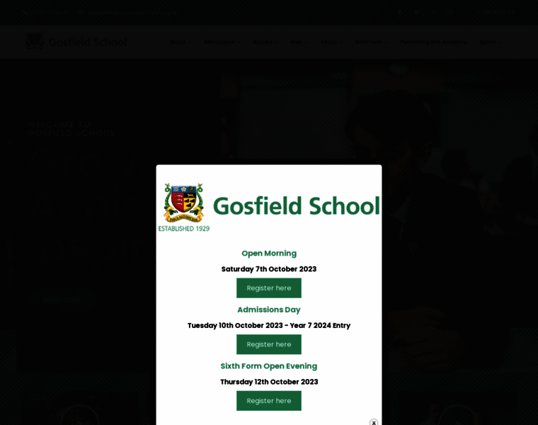 Gosfieldschool.org.uk thumbnail
