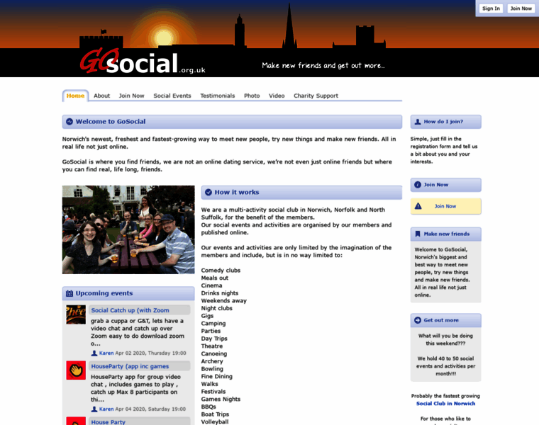 Gosocial.org.uk thumbnail